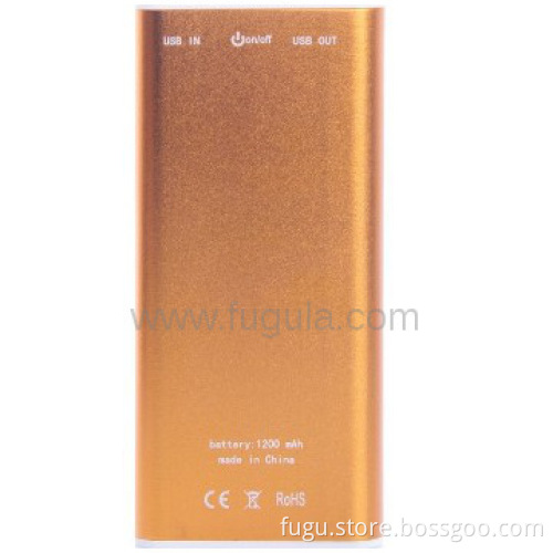 solar power charger 80mA solar panel Built-in lithium battery 1200mAh